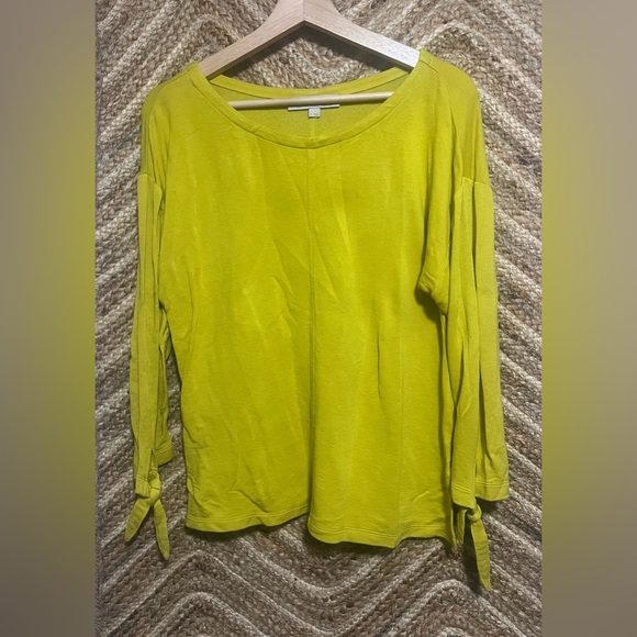 Loft Women's Yellow Long Sleeve Sweater,Pullover,Size S - Picture 1 of 10